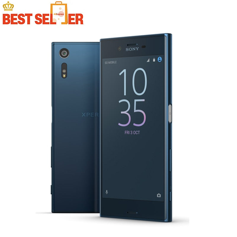 Original Unlocked Sony Xperia XZ F8331 Quad Core Android 5.2" GSM 4G LTE 23MP Fingerprint GPS WIFI 3GB RAM 32GB ROM Mobile Phone