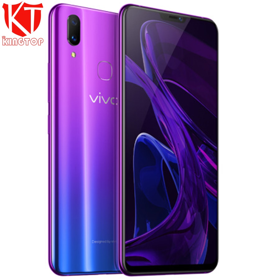 Original VIVO X21 Mobile Phone 6.28 inch 6GB RAM 128GB ROM Octa Core 12.0MP AI Selfie Face Wake Camera Fingerprint Smart Phone