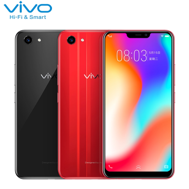 Original VIVO Y83 Mobile Phone 6.22" Full Screen 4GB RAM 64GB ROM Octa Core MT6762 Android 8.1 Camera 13.0MP 3260mAh Smartphone