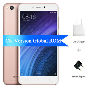 Original Xiaomi Redmi 4A 4 A 2GB 16GB ROM Mobile Phone 5.0" 4G LTE Snapdragon 425 Quad Core Smartphone 3120mAh 13MP Smartphone