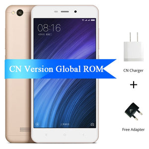 Original Xiaomi Redmi 4A 4 A 2GB 16GB ROM Mobile Phone 5.0" 4G LTE Snapdragon 425 Quad Core Smartphone 3120mAh 13MP Smartphone