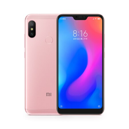 Original Xiaomi Redmi 6 Pro 4GB 64GB Snapdragon 625 Octa Core 5.84'' 19:9 Full Screen Mobile Phone AI Dual Camera 12MP+5MP