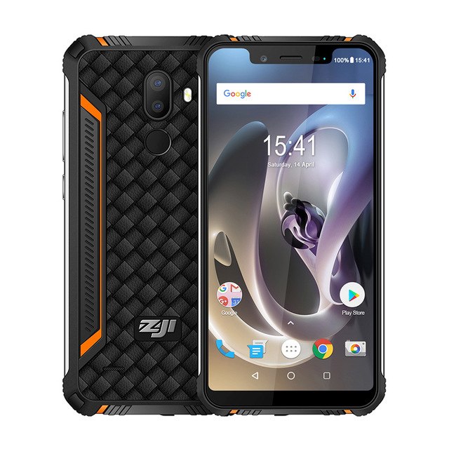 Original Z33 IP68 Waterproof 13MP Android 8.1 Smartphone MT6739 5.85"FHD RAM 3GB ROM 32GB 4600mAh Face ID OTG 4G mobile phone