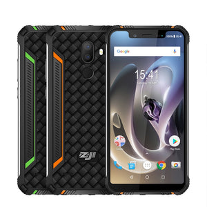 Original Z33 IP68 Waterproof 13MP Android 8.1 Smartphone MT6739 5.85"FHD RAM 3GB ROM 32GB 4600mAh Face ID OTG 4G mobile phone