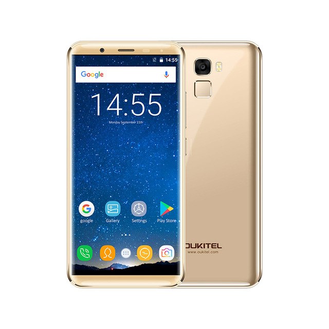 Oukitel K5000 5.7" HD+18:9 Display MTK6750 Octa Core mobile phone Android 7.0 4GB RAM 64GB ROM 21MP 5000mAh Fingerprint 4G LTE