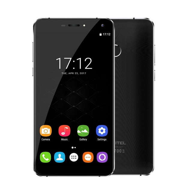 Oukitel U11 Plus 1920x1080 5.7"FHD Octa Core smartphone 4GB RAM 64GB ROM MTK6750T Android 7.0 13.0MP Fingerprint mobile phone