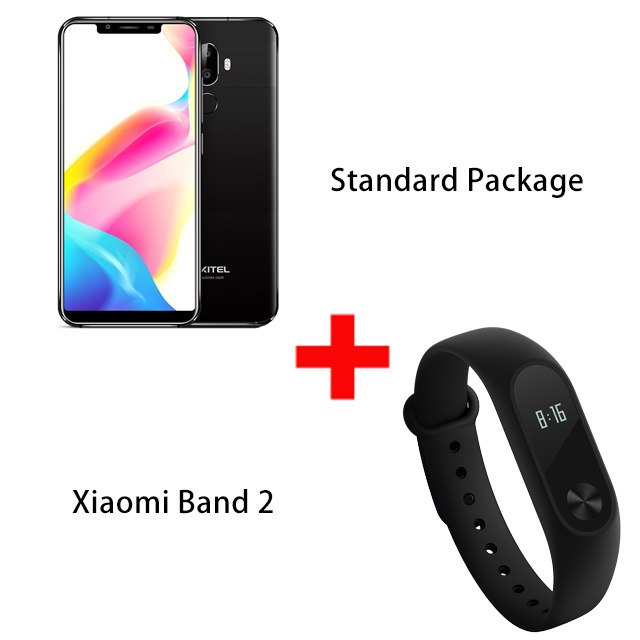 Oukitel U18 5.85" Full Display Mobile Phone Android 7.0 MTK6750T Octa Core 4GB 64GB Dual Camera Fingerprint Face ID smartphone