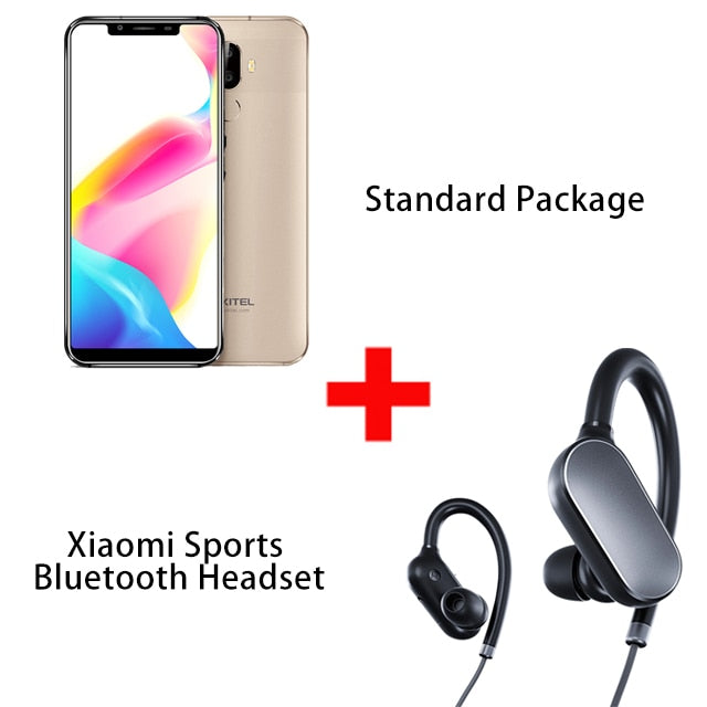 Oukitel U18 5.85" Full Display Mobile Phone Android 7.0 MTK6750T Octa Core 4GB 64GB Dual Camera Fingerprint Face ID smartphone