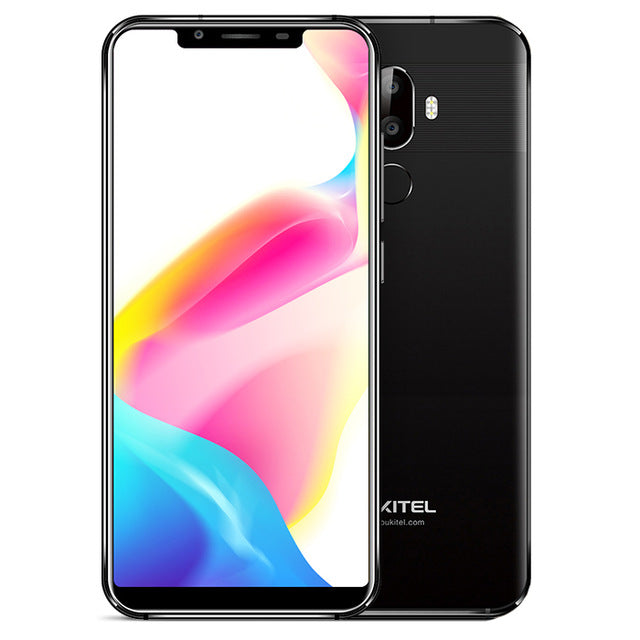 Oukitel U18 5.85" Full Display Mobile Phone Android 7.0 MTK6750T Octa Core 4GB 64GB Dual Camera Fingerprint Face ID smartphone