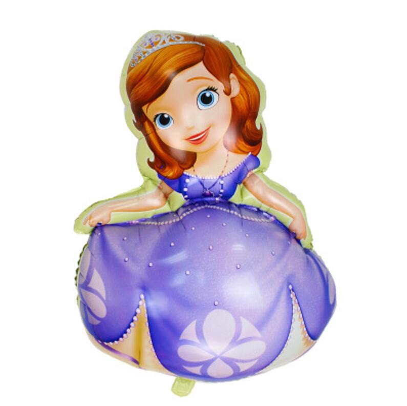 Princess Sofia Foil Balloon Sophia Aluminum Balloons princess Party Decoration Inflatable Air  balloon