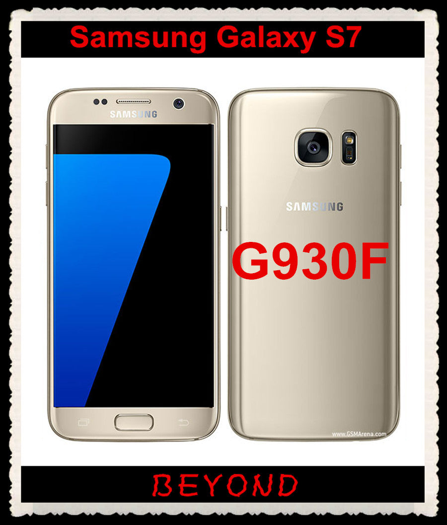 Samsung Galaxy S7 G930F Original Unlocked 4G LTE GSM Android Mobile Phone Octa Core 5.1" 12MP RAM 4GB ROM 32GB 3000mAh