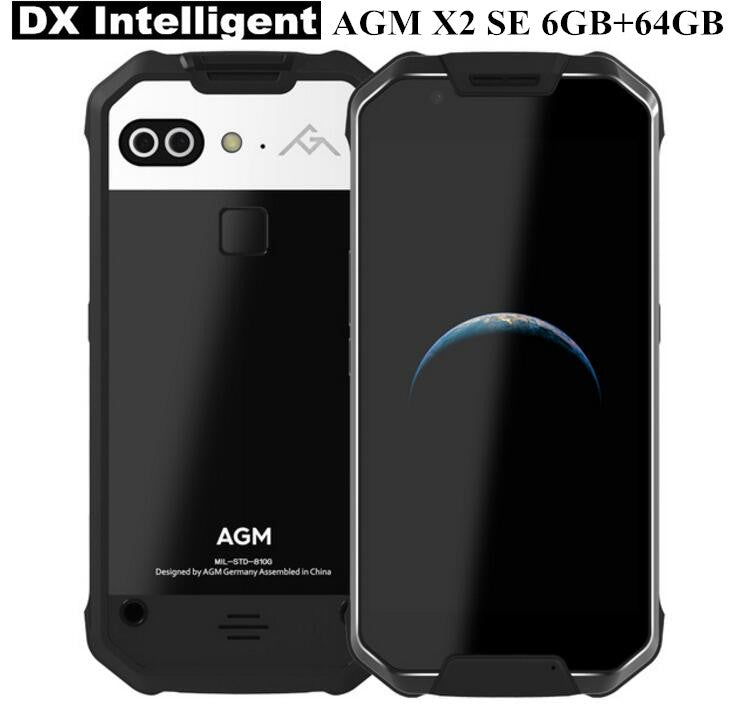 Ship from RU AGM X2 SE 64GB IP68 Waterproof Mobile Phone MSM8976SG Octa Core 16MP+12MP Dual Camera Android 7.1 NFC Fingerprint