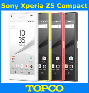 Sony Xperia Z5 Compact E5823 E5803 Original Unlocked GSM 3G&4G Android Mobile Phone Octa Core 4.6" 23MP WIFI GPS 32GB ROM