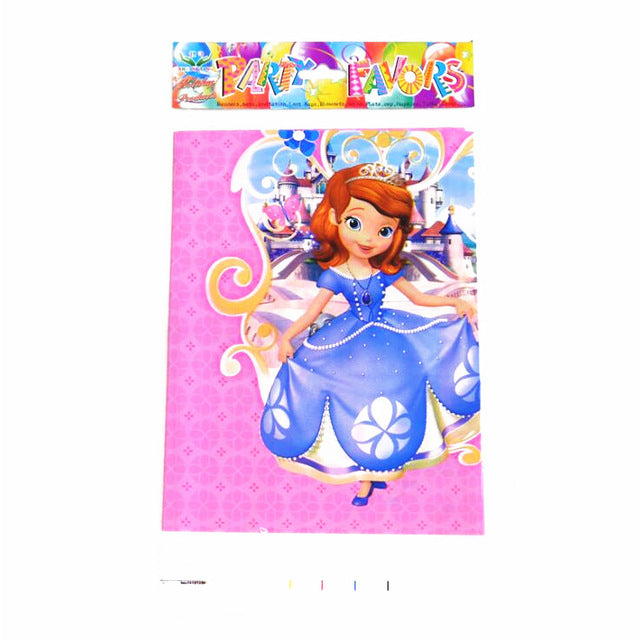 Sophia Kids Birthday Party Decoration princess Sophia theme Party Supplies Baby Birthday Party