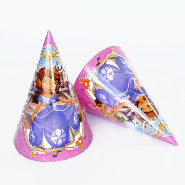 Sophia Kids Birthday Party Decoration princess Sophia theme Party Supplies Baby Birthday Party