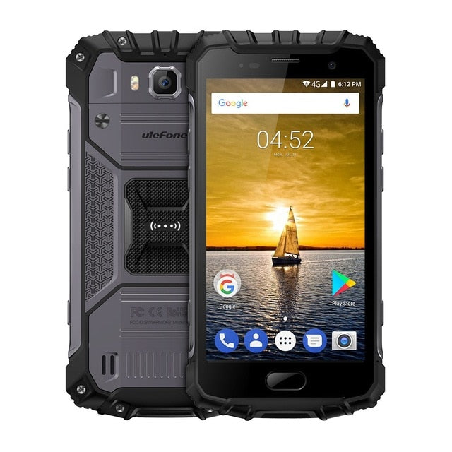 Ulefone Armor 2 IP68 Waterproof Mobile Phone Android 7.0 5.0 inch FHD MTK6757 Octa Core Global Version 6GB+64GB Smartphone