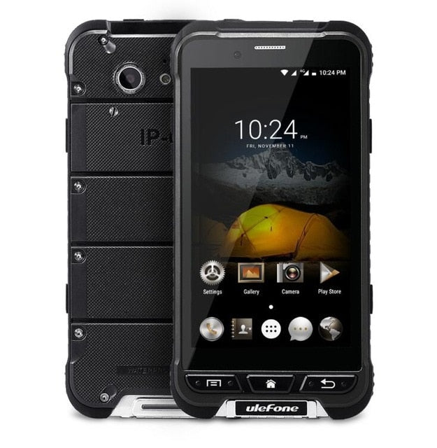 Ulefone Armor IP68 Waterproof Dustproof Mobile Phone Octa Core 3G+32G Android 6.0 4G LTE MTK6753 13MP 3500mAh