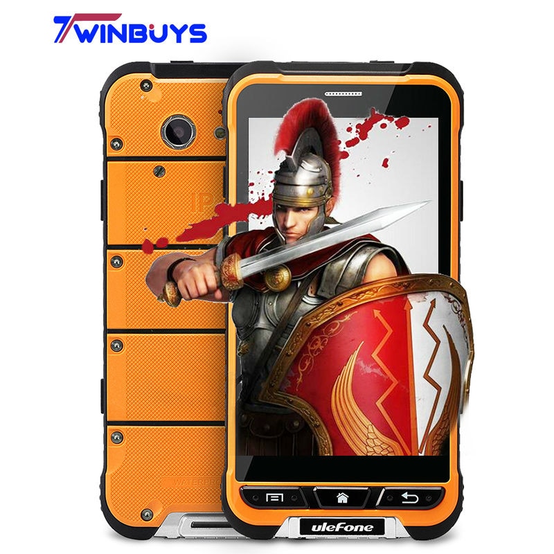 Ulefone Armor IP68 Waterproof Dustproof Mobile Phone Octa Core 3G+32G Android 6.0 4G LTE MTK6753 13MP 3500mAh
