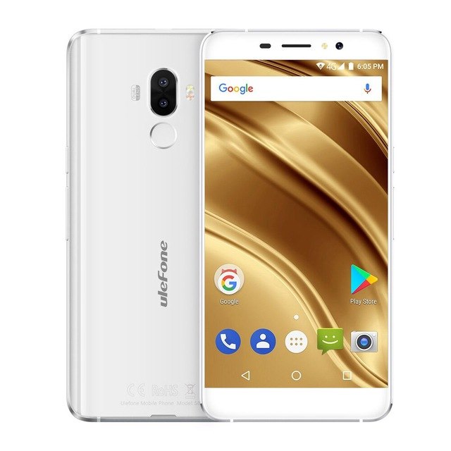 Ulefone S8 Pro Mobile Phone 5.3 inch HD MTK6737 Quad Core Android 7.0 2GB+16GB Dual camera 13MP Fingerprint 4G mobile phone