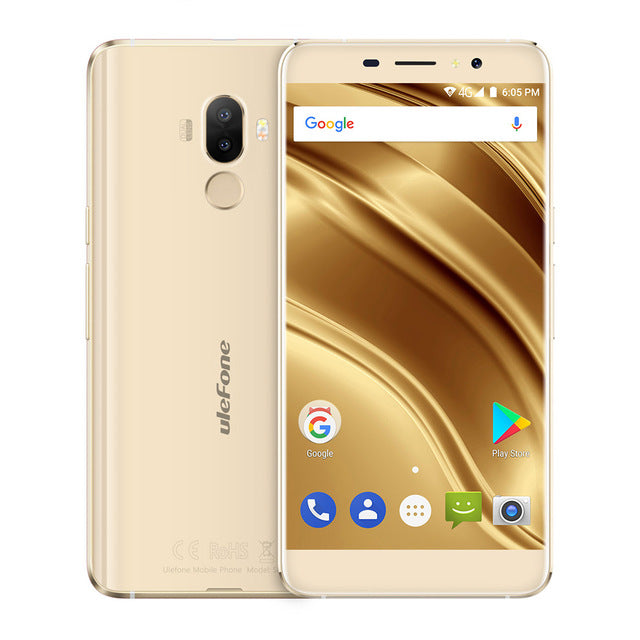 Ulefone S8 Pro Mobile Phone 5.3 inch HD MTK6737 Quad Core Android 7.0 2GB+16GB Dual camera 13MP Fingerprint 4G mobile phone