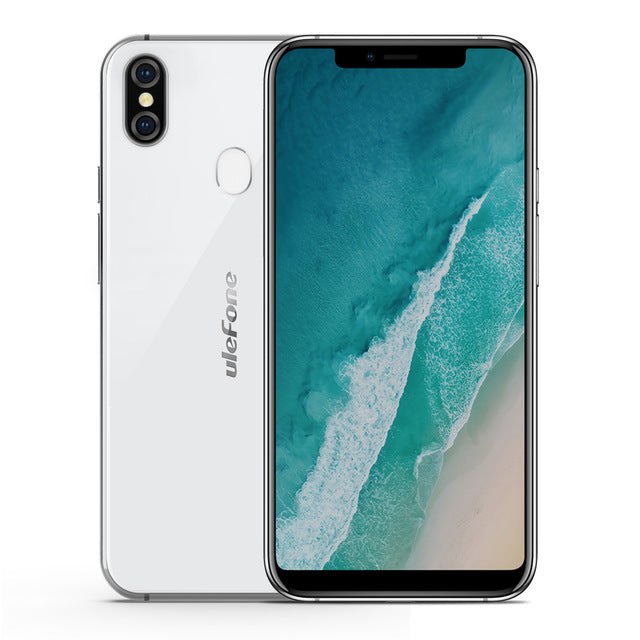 Ulefone X 4G Notch Display Android 8.1 Wireless Charge Mobile Phone Face ID 5.85-Inch HD+ Octa Core 4GB 64GB 3300mAh Smartphone