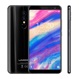 Umidigi A1 Pro 5.5'' 18:9 Full Screen Dual 4G Mobile Phone Android 8.1 3GB+16GB MT6739 3150mAh Dual Back Cam Face ID Cellphones