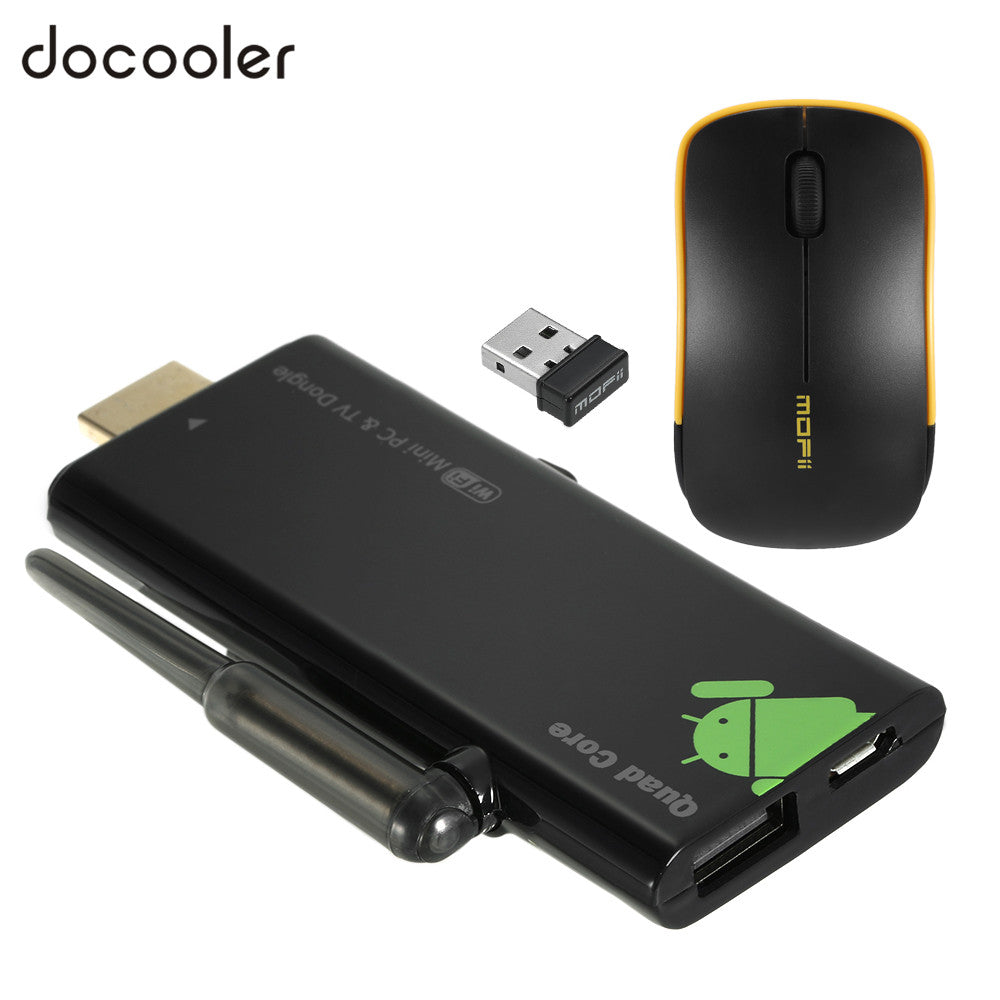 V21 Android 5.1 TV Stick RK3229 Quad-core 1G/8G WiFi TV Dongle Supporting Miracast Airplay With Media player PK Chromecast