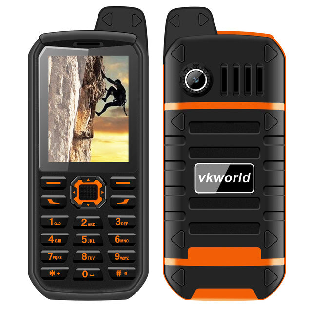 VKWorld Stone V3 Plus 3000mAh Battery  Mobile Phone 2.4 inch IP54 Waterproof Elder Man FM Radio Dual SIM GSM CellPhones