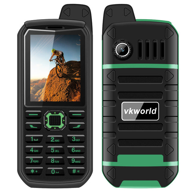VKWorld Stone V3 Plus 3000mAh Battery  Mobile Phone 2.4 inch IP54 Waterproof Elder Man FM Radio Dual SIM GSM CellPhones