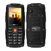 VKworld New Stone V3 Mobile Phone Waterproof IP68 2.4 inch FM Radio 3 SIM Card Led Flashlight GSM Russian Keyboard Cell phones