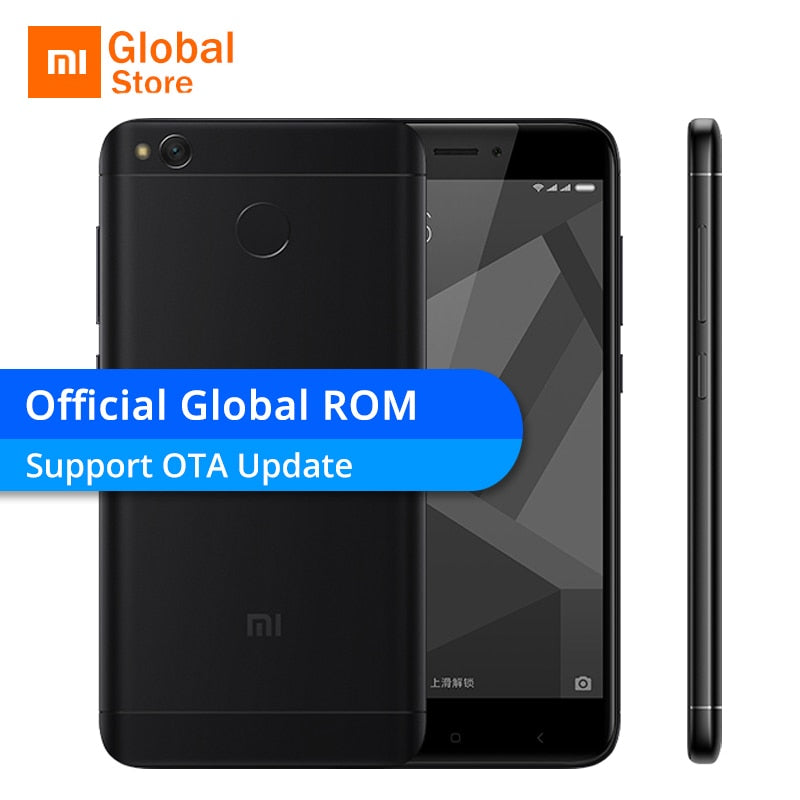 Xiaomi Redmi 4X 4 X 2GB RAM 16GB ROM Mobile Phone Snapdragon 435 Octa Core 5.0" Fingerprint ID 13.0MP 4100mAh Global ROM