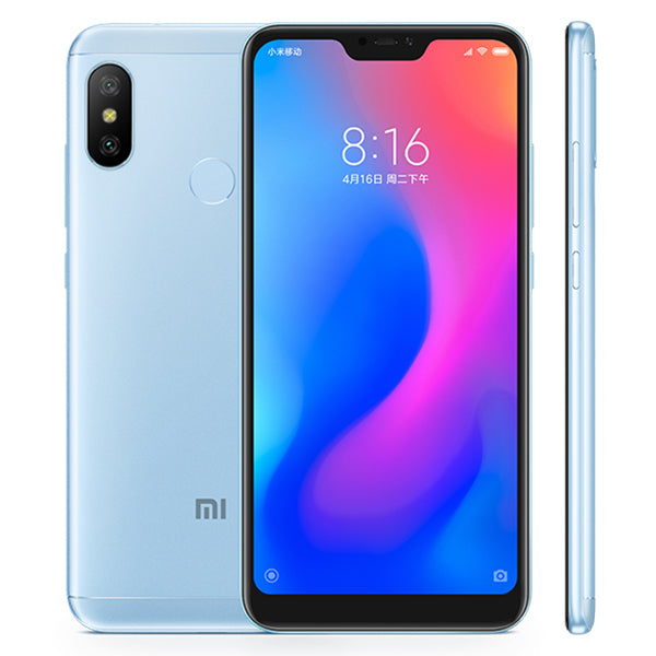 Xiaomi Redmi 6 Pro 3GB RAM 32GB ROM Mobile Phone Snapdragon 625 Octa Core 5.84" 19:9 Full Screen 12MP+5MP 4000mAh