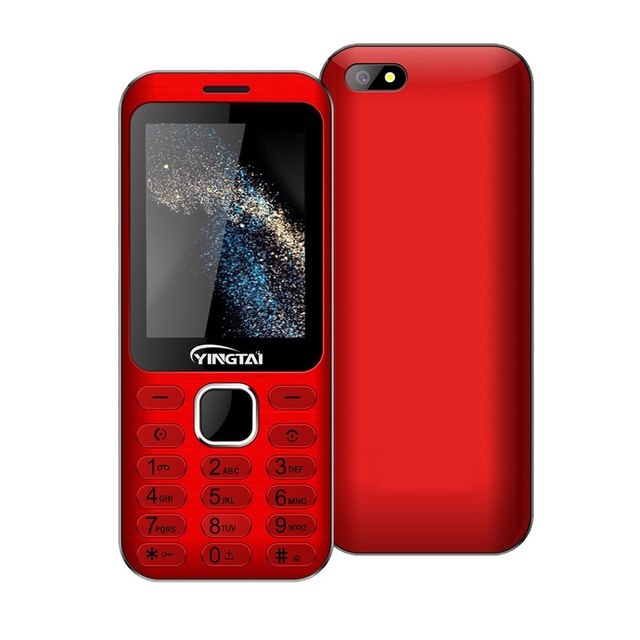YINGTAI S1 2018 Senior slim feature phone Dual SIM GSM Bluetooth FM flashlight Torch 2.8inch Curved Screen Mobile cell Phone MP3