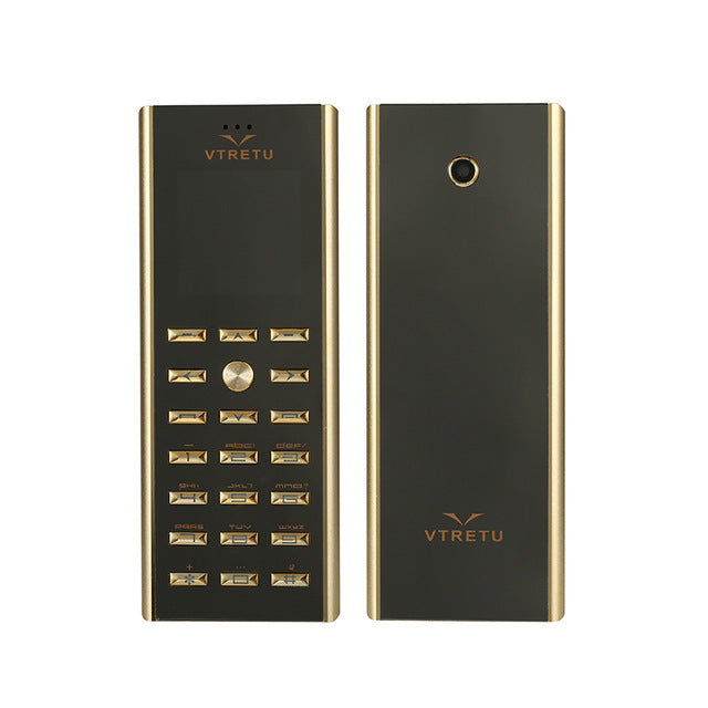 cectdigi V01 small mini card Luxury metal body dual sim key cell phone GSM senior Bar Mobile phone