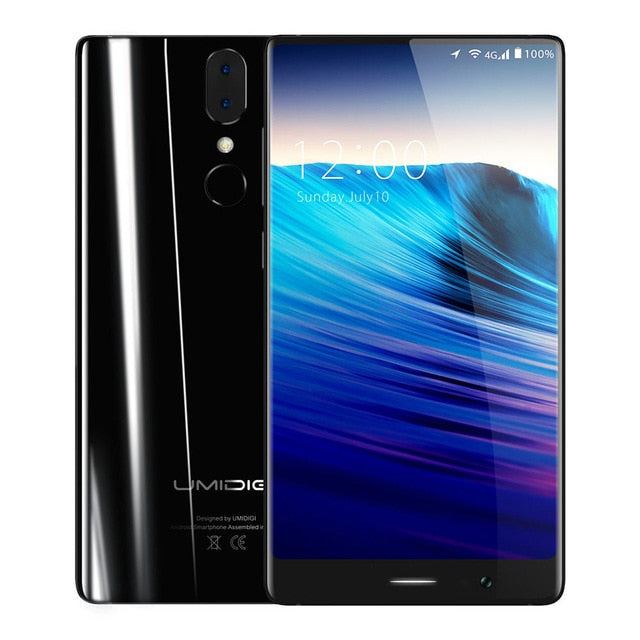 new UMIDIGI Crystal Global Version Mobile Phone 4G LTE MTK6737T Quad-core 2GB RAM 16GB ROM 3000Mah Dual Camera Smartphone