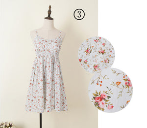 Lanmox Vestido De Pleated Floral Dress Cute Dresses Spaghetti Strap Vestidos Casual O Neck Vestidos Mujer Mori Girl Dress