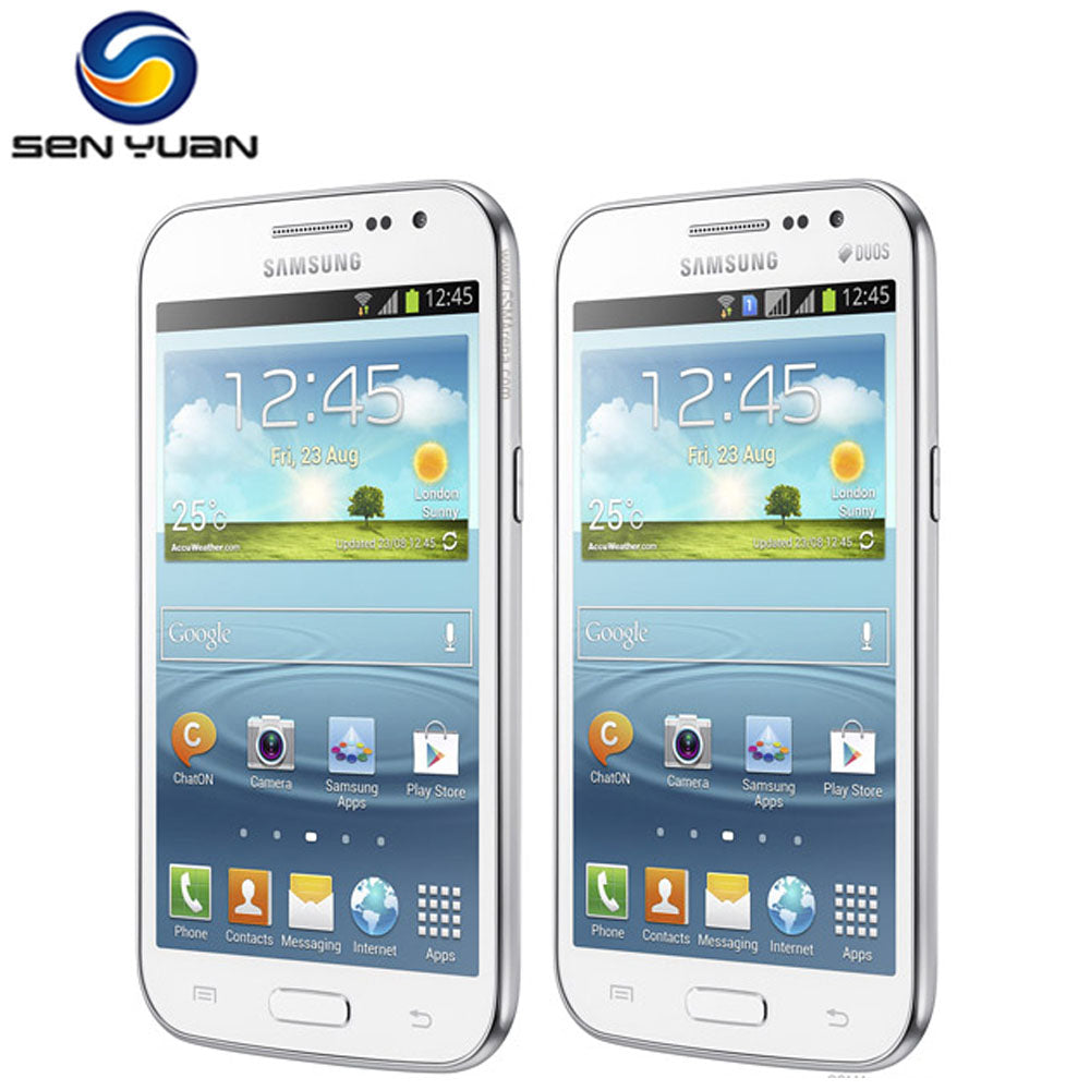 samsung galaxy win duos i8552  cell phone Android  4GB ROM  Wifi GPS Quad Core 4.7" touch screen mobile phone