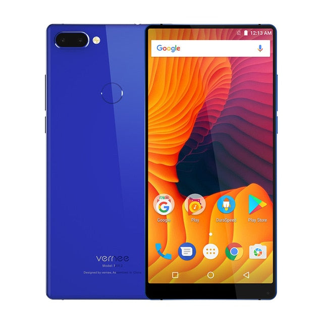 vernee MIX 2 4GB 64GB 6 Inch 18:9 Mobile Phone 2160*1080P Helio P25 Fingerprint 13MP+5MP Dual Rear Cameras 4200mAh Smartphone