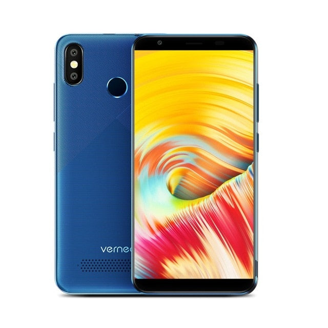 vernee T3 Pro Mobile Phone 3GB 16GB MTK6739 4080mAh Bezel-less Full Screen 5.5inch 18:9 13MP Dual Rear Cameras 4G LTE Cellphone