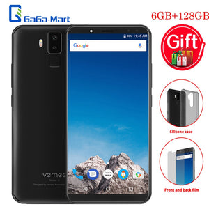 vernee X 4G Mobile Phone Face ID 6GB+128GB  6.0-Inch FHD+ 18:9 Display 6200mAh Battery Rear 16MP+5MP Front 13MP+5MP  smartphone